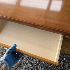 机 木材 レトロの画像