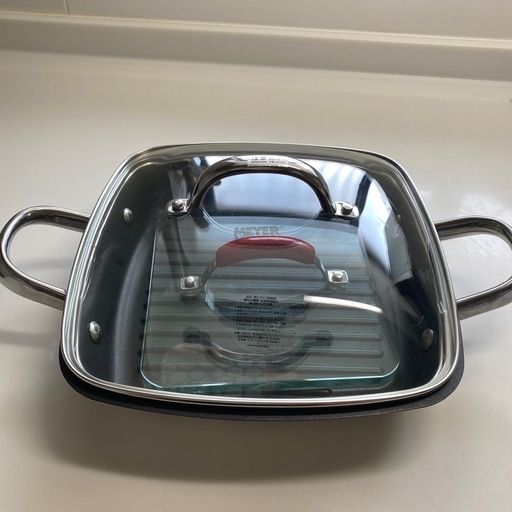 マイヤースクエアグリルパン　りレシピ付き MEYER/マイヤー スクエアグリルパン 限定レシピ 通販 - ディノス