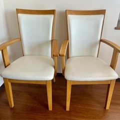 肘付き椅子　チェア　1脚　（2脚あり
）　　　の画像