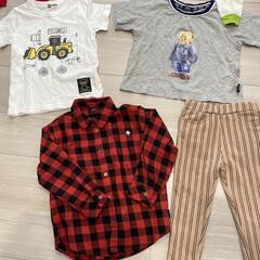 100㎝12点☆POLO2点あり！男の子 トップス ボトムス パジャマ まとめ売りの画像