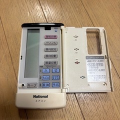 ナショナルエアコンリモコンの画像