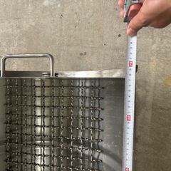 ドラム缶バーベキューコンロ　ステンレス
の画像