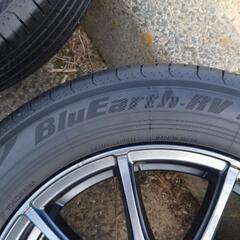 【最終値下げ】17インチ 7J +39 PCD114.3 ヨコハマ BluEarth RV03 215/60R17 2024年式の画像