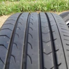 【最終値下げ】17インチ 7J +39 PCD114.3 ヨコハマ BluEarth RV03 215/60R17 2024年式の画像