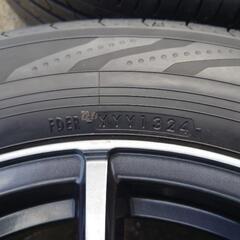 【最終値下げ】17インチ 7J +39 PCD114.3 ヨコハマ BluEarth RV03 215/60R17 2024年式の画像