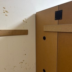 【7月25日まで】解体済　IKEA VÄNNA 壁掛けラック差し上げますの画像