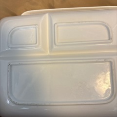 ホワイトお皿ですの画像