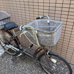 二人乗り用の自転車譲ります。の画像