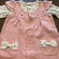 【無料】ベビー服(70)花柄差し上げますの画像