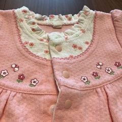 【無料】ベビー服(70)花柄差し上げますの画像