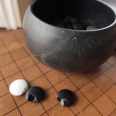 囲碁　碁石と碁盤の画像