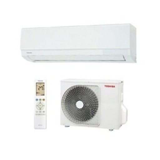 東芝 6-8畳 / 2022年/ 冷2.2kw 暖2.8kw 取付工賃無料 東京 神奈川地域限定 標準取付工事費込 エアコン同配 おもに8畳
