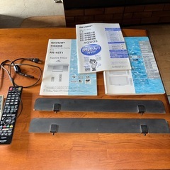 テレビ&テレビ台スピーカー付きの画像