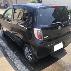【下取り　50,000円以上確約】ダイハツ　ミライース黒！4WD　車検令和8年8月迄　走行距離　86,200Km　Xfメモリアルエディション エコドライブアシストディスプレイ　アイドリングストップの画像