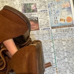 ミュウミュウ MIU MIU エスパドリーユ フラットサンダルの画像