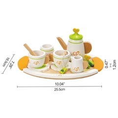Hape(ハペ) ティーセットでパーティ　おままごとの画像