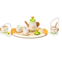 Hape(ハペ) ティーセットでパーティ　おままごとの画像