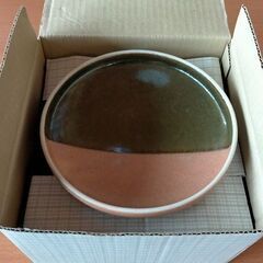 ◆焼物の茶器　抹茶椀？　未使用品◆の画像
