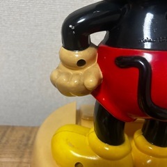 ミッキーマウス フィギュア型 電話機の画像