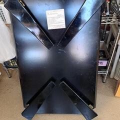 ニトリ　折りたたみローテーブル　ちゃぶ台　ダイニング　VD7550-BK　ブラック　黒の画像