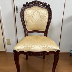 木彫 椅子(家具)の中古が安い！激安で譲ります・無料であげます
