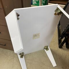 折りたたみテーブル　No.4019　ホワイト　座卓　ローテーブル　【リサイクルショップどりーむ荒田店】の画像