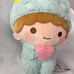 リトルツインスターズ　ふわふわおやすみにBIGぬいぐるみ　サンリオ　キキ　プライズの画像
