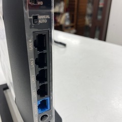 ロ2507-389 BUFFALO WSR-1800AX4S-BK Wi-Fi ルーター 箱無し 付属品有り バラ売り不可  通電確認済み 中古 現状お渡しの画像
