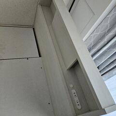 キャンセルのため再投稿！収納付き！シングルベッドフレームの画像