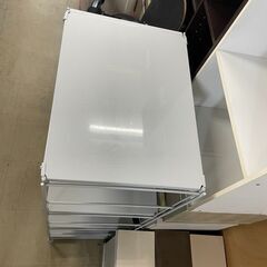 スチールラック　No.4024　ホワイト　棚　【リサイクルショップどりーむ荒田店】の画像