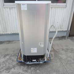 △ハイセンス 130L 2ドア冷凍冷蔵庫 HR-D1302 ホワイト 2019年製 右開き/管理4803の画像