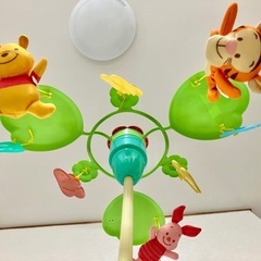 【美品】くまのプーさん えらべる回転6WAY ジムにへんしんメリー タカラトミー＆ディズニーの画像