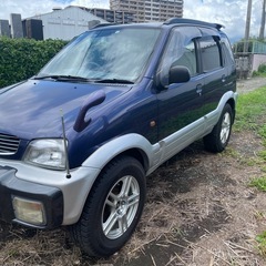 テリオス　4WD　1300　普通車　4ナンバー　車検付き　の画像