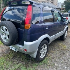 テリオス　4WD　1300　普通車　4ナンバー　車検付き　の画像