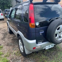 テリオス　4WD　1300　普通車　4ナンバー　車検付き　の画像
