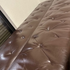 レトロなソファベッドの画像