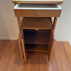 電話台　小物入れ　飾り棚の画像