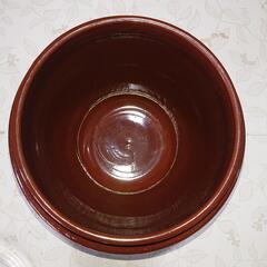 【募集中】陶器製 ガラス製の蓋あり 甕 壺 かめ つぼの画像
