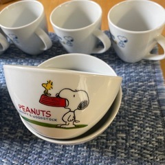 取引中　スヌーピー どんぶり　マグカップセットの画像