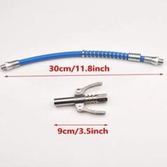 新品未使用！グリスカプラー フレキシブルホース 30cmの画像