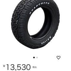 デリカd5 マッドタイヤ　純正ホイール215/85R16 自家塗装の画像