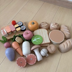 木のおままごとセット