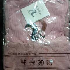 ✡女児用フリル付きワンピース！可愛いピンク色・未使用品の画像