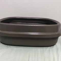 【中型〜大型猫対応】猫砂用トイレの画像