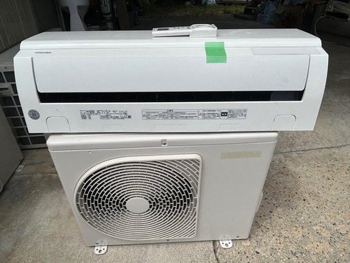 2019年製東芝ルームエアコン中古 (エアコン屋 ) 西日野の季節