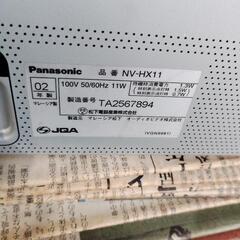 パナソニック　ビデオデッキの画像