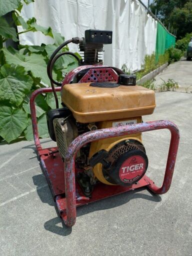 ☆タイガー☆ エンジンコンプレッサー ロビンエンジン EY08D