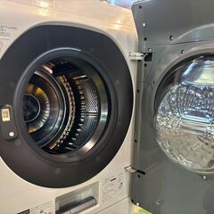 【愛品館八千代店】SHARP　2019年製　11.0/6.0㎏ドラム式洗濯乾燥機　ES-W111-SRの画像
