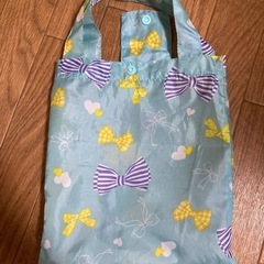 【美品】 120cm リボン柄 キッズ レインコートの画像