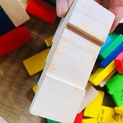 HABA  木製ドミノセットの画像